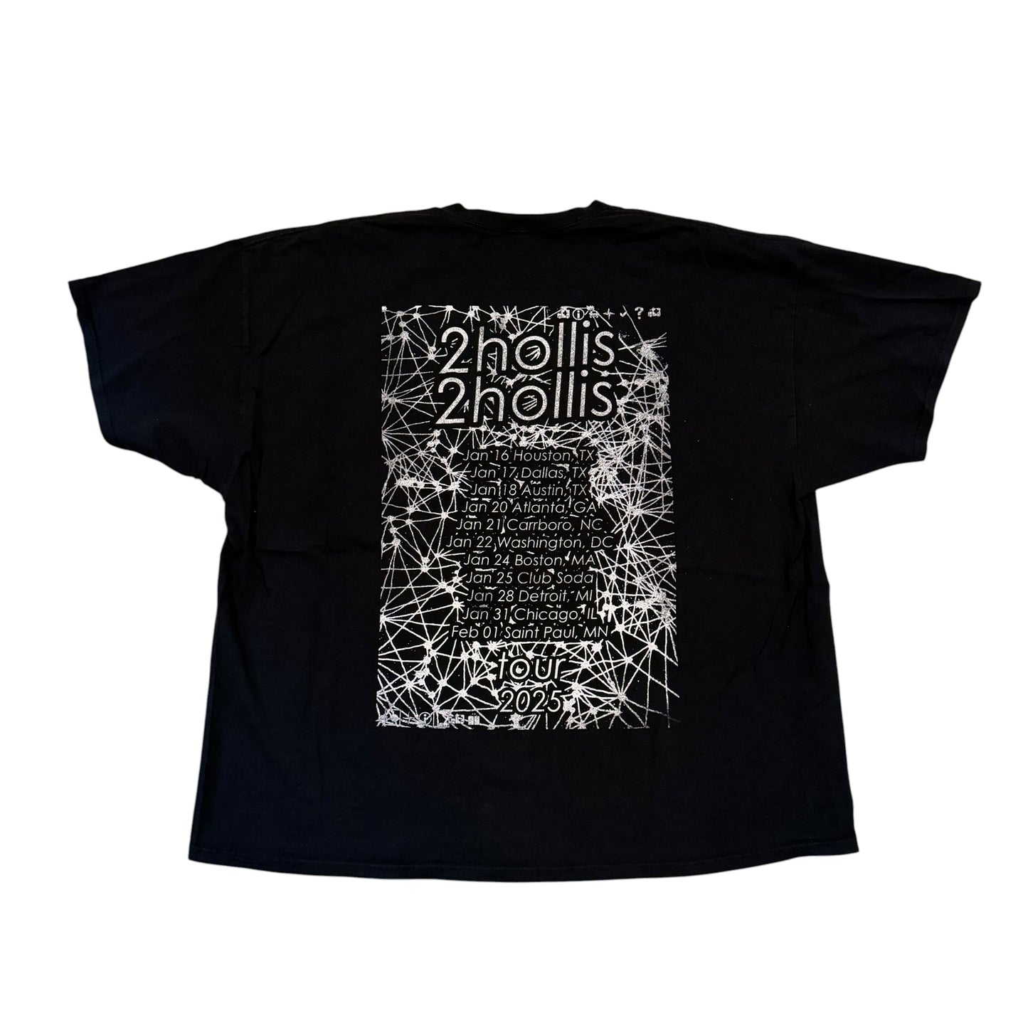 2hollis x Hardcore Thoughts T-Shirt (XXXL) PERSONALS COLLECTION
