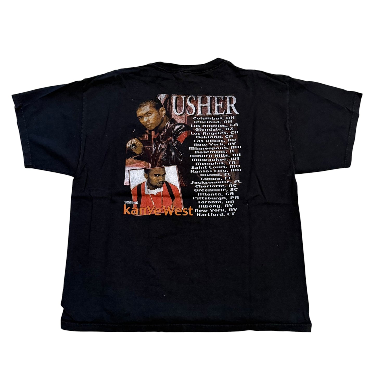 Usher 2004 Tour T-Shirt (XL) PERSONALS COLLECTION
