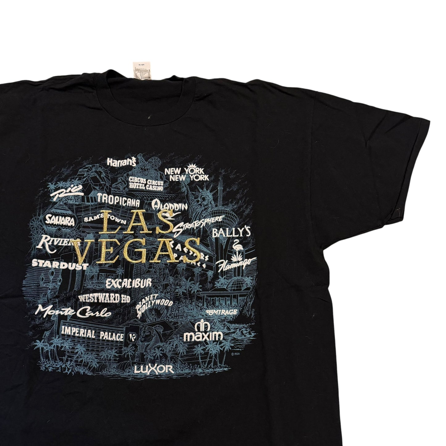 Las Vegas Casinos T-Shirt 90s (XL) PERSONALS COLLECTION