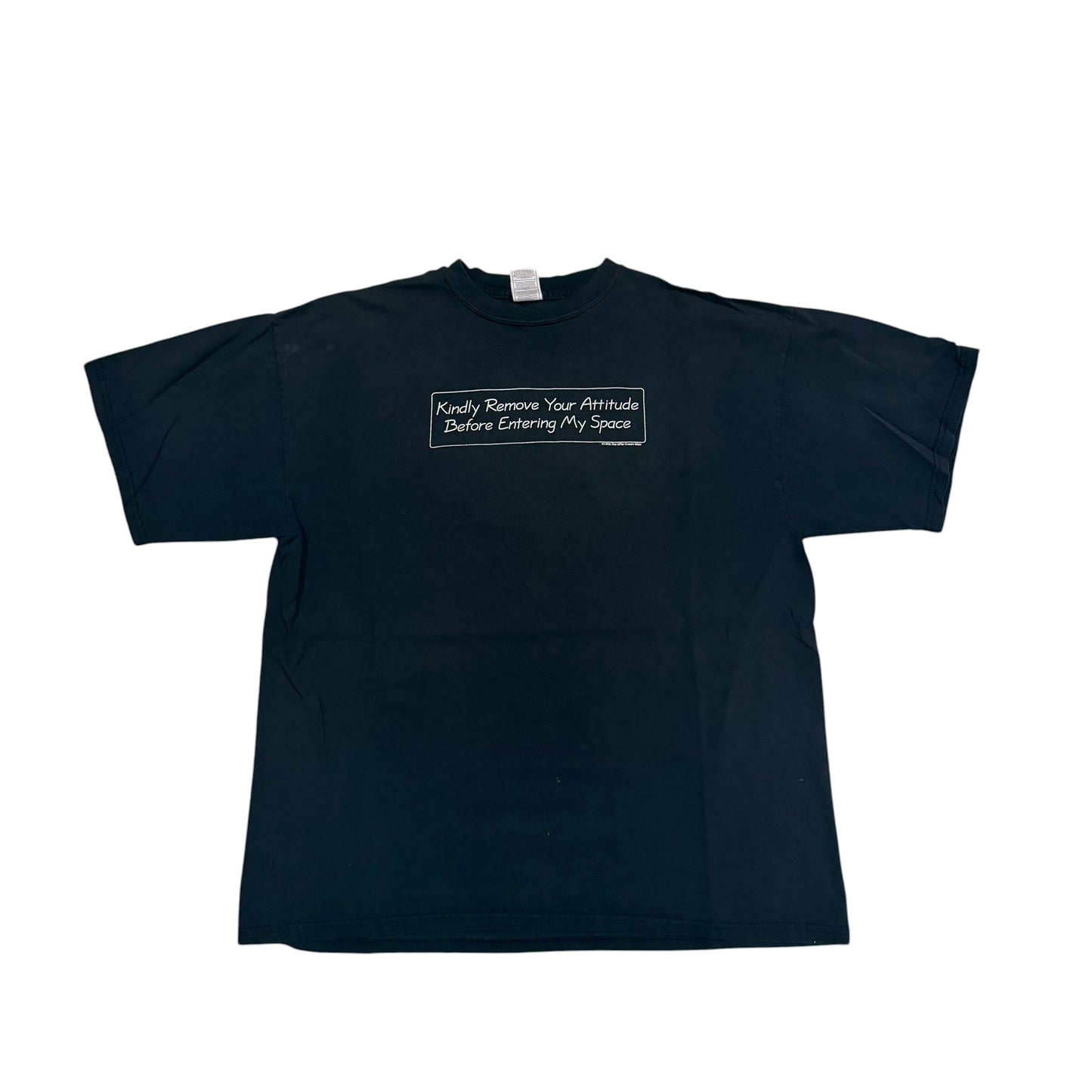 Kindly Remove Your Attitude T-Shirt 90s (XXL) PERSONALS COLLECTION
