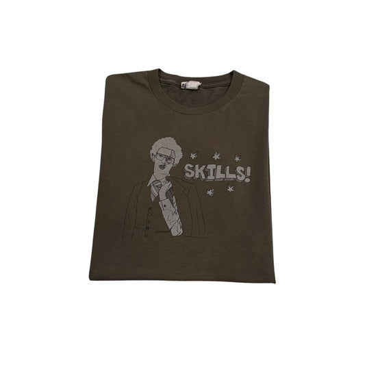 Napoleon Dynamite “Skills” T-Shirt 2004 (Medium) [ REAL SHOPPER EXCLUSIVE ]