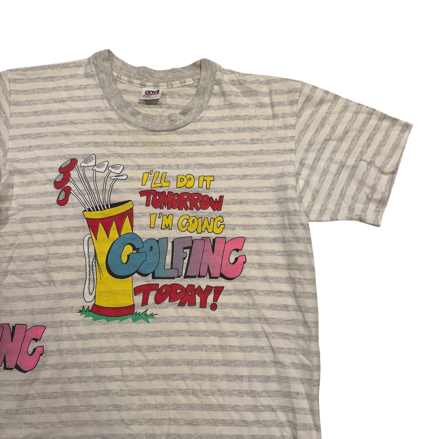 I’m Going Golfing T-Shirt 90s (Large) [ REAL SHOPPER EXCLUSIVE ]