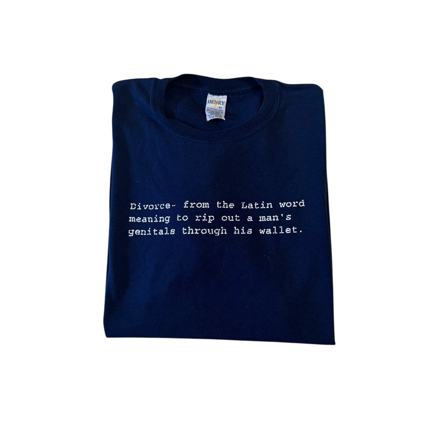 Divorce Is Like… T-Shirt 90s (XL) [ REAL SHOPPER EXCLUSIVE ]