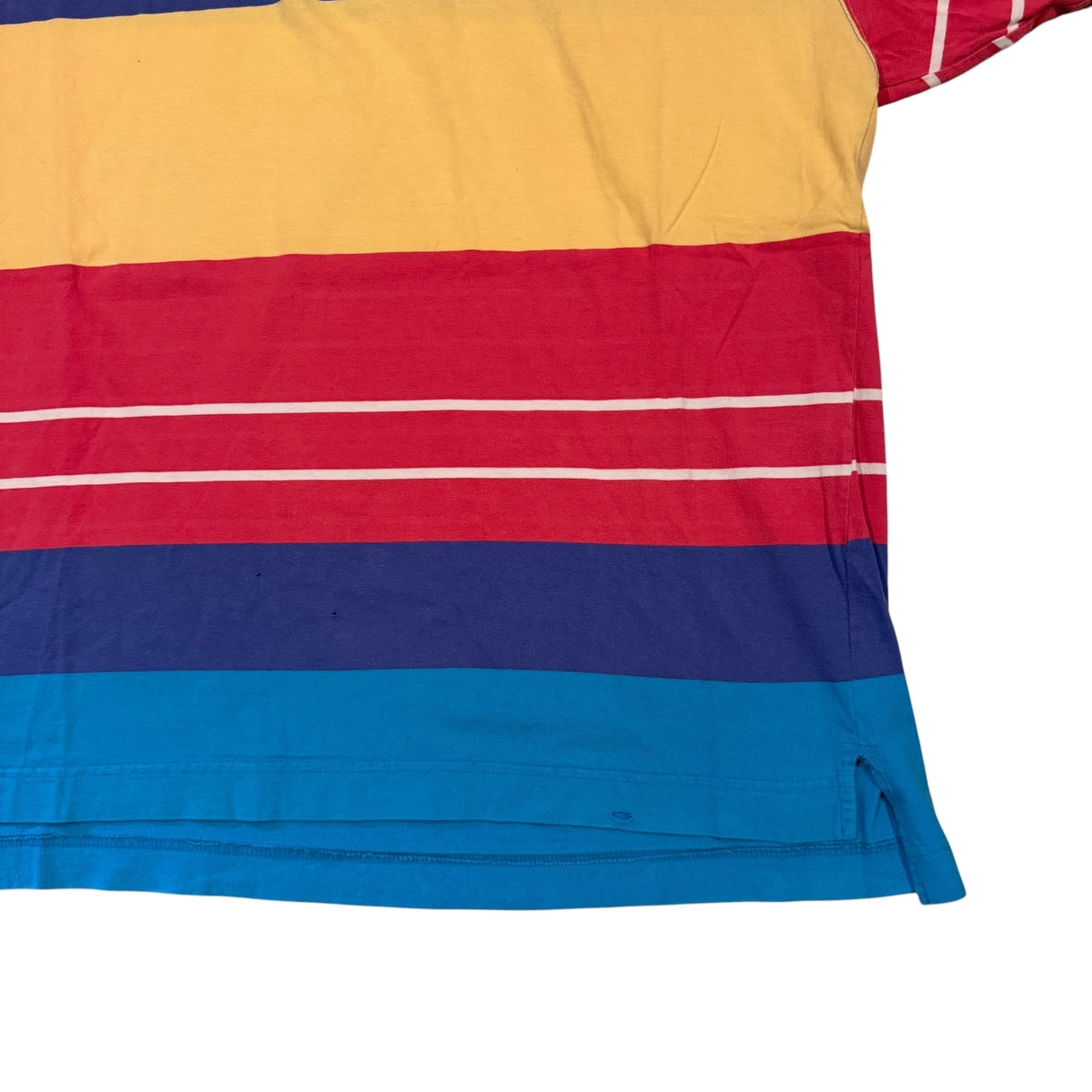 Dockers Color Block Polo T-Shirt 2000s (XXL) PERSONALS COLLECTION