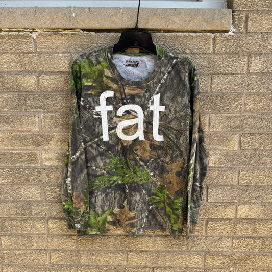 FAT SUMMER 1/1 Camo Long Sleeve T-Shirt (Small)