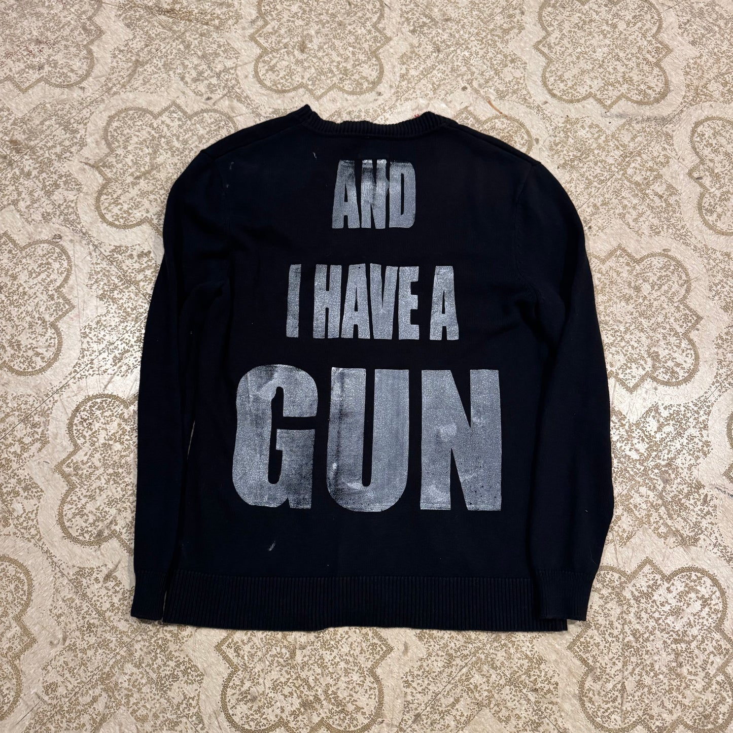 Karma Kills… And I Have A Gun 1/1 Cardigan (Medium)