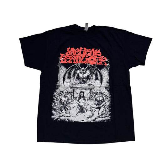 Jarhead Fertilizer Divine Punishment Over North America T-Shirt (XL) PERSONALS COLLECTION