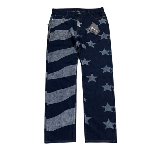Elias American Flag Denim BRAND NEW (36) PERSONALS COLLECTION