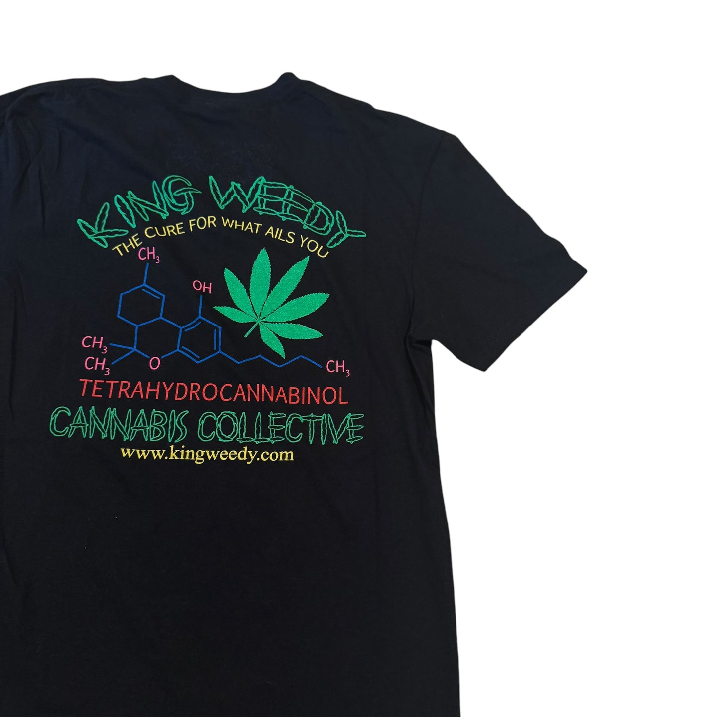 King Weedy Cannabis Collective T-Shirt (Small) [ REAL SHOPPER EXCLUSIVE ]