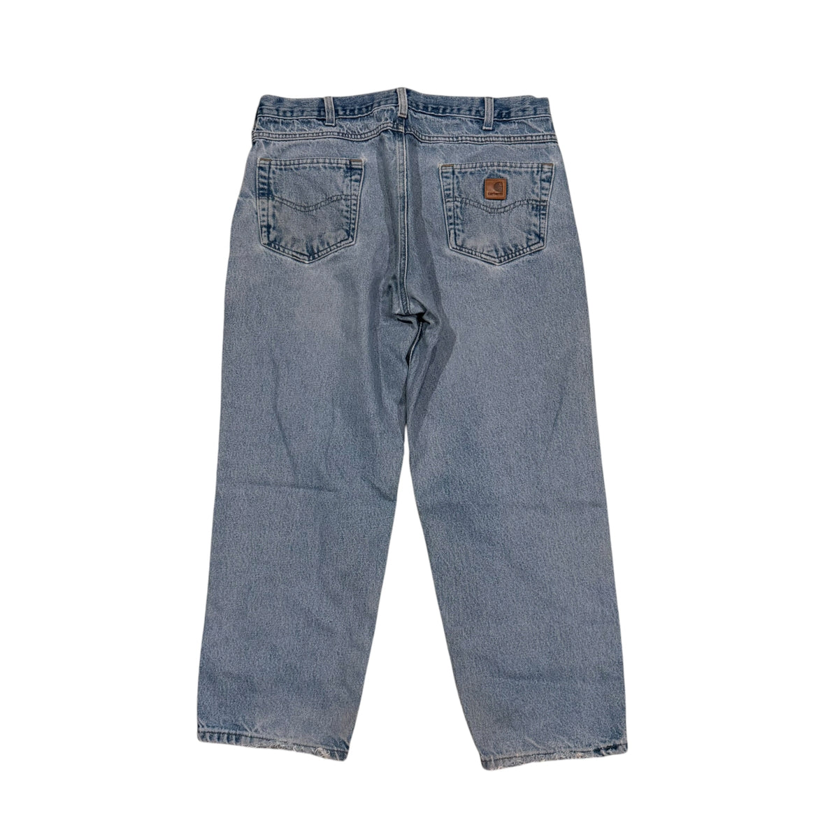 Carhartt Distressed Blue Jeans 90s (36x27) PERSONALS COLLECTION