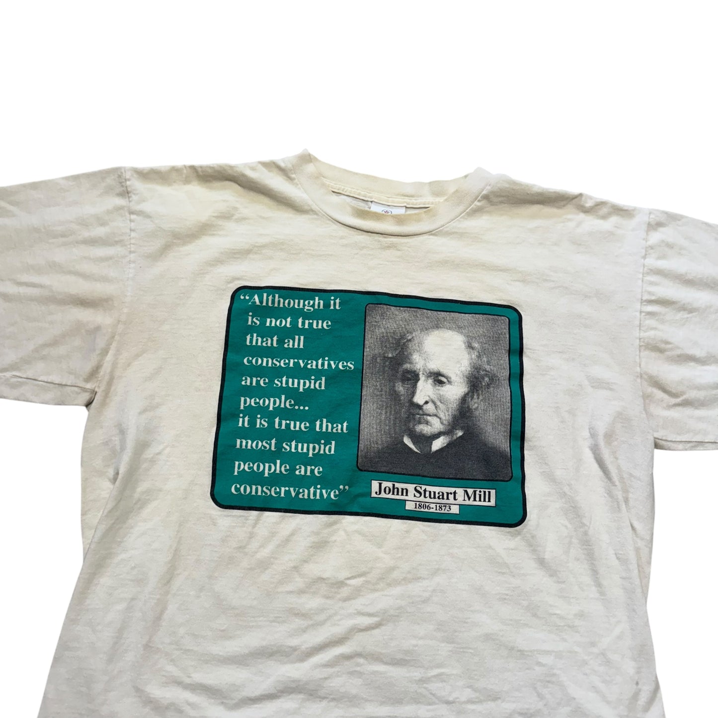John Stuart Mill “Conservatives” T-Shirt 90s (XL) [ REAL SHOPPER EXCLUSIVE ]