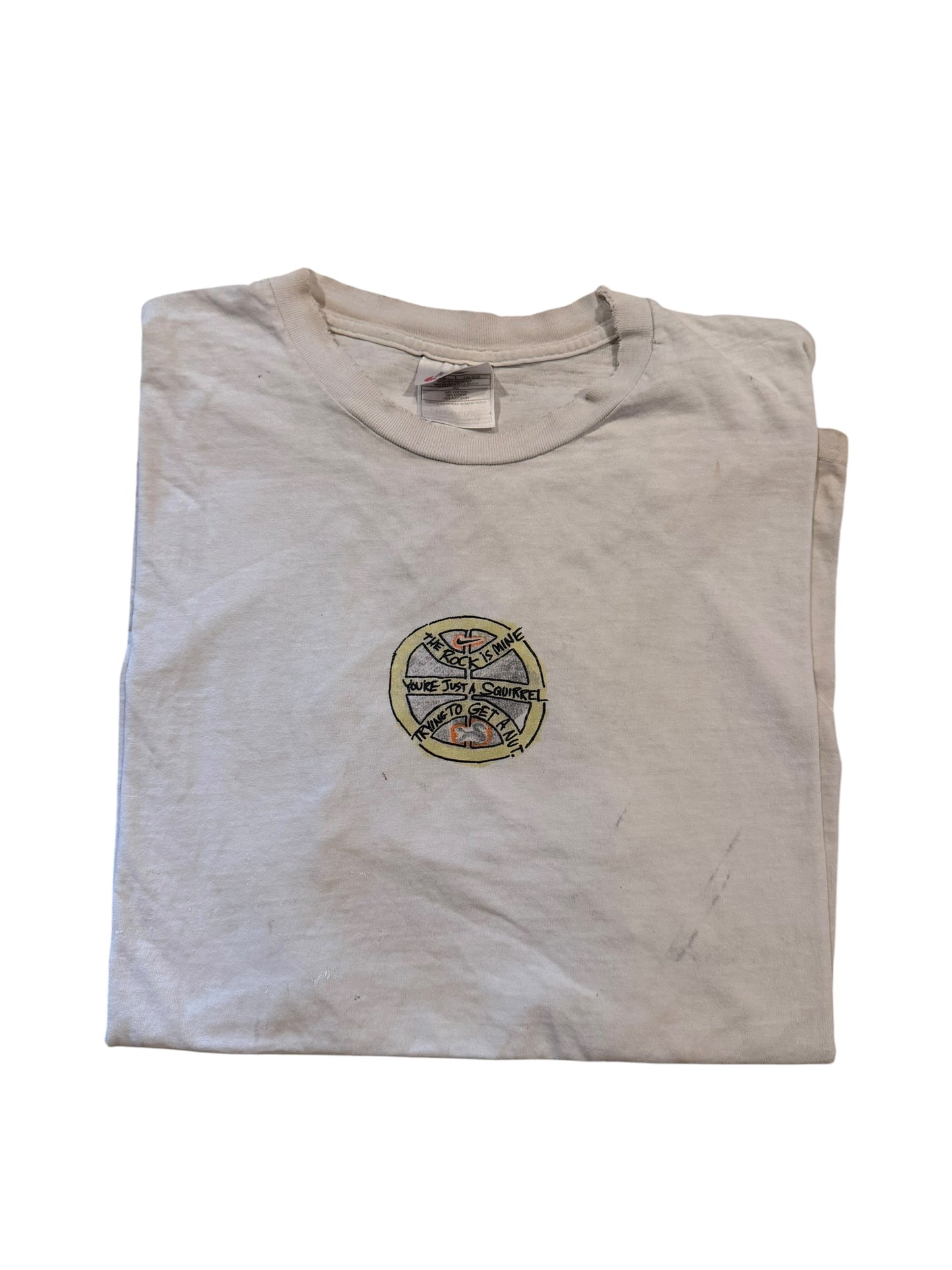 Nike Hoops Thrashed T-Shirt 90s (XL) PERSONALS COLLECTION