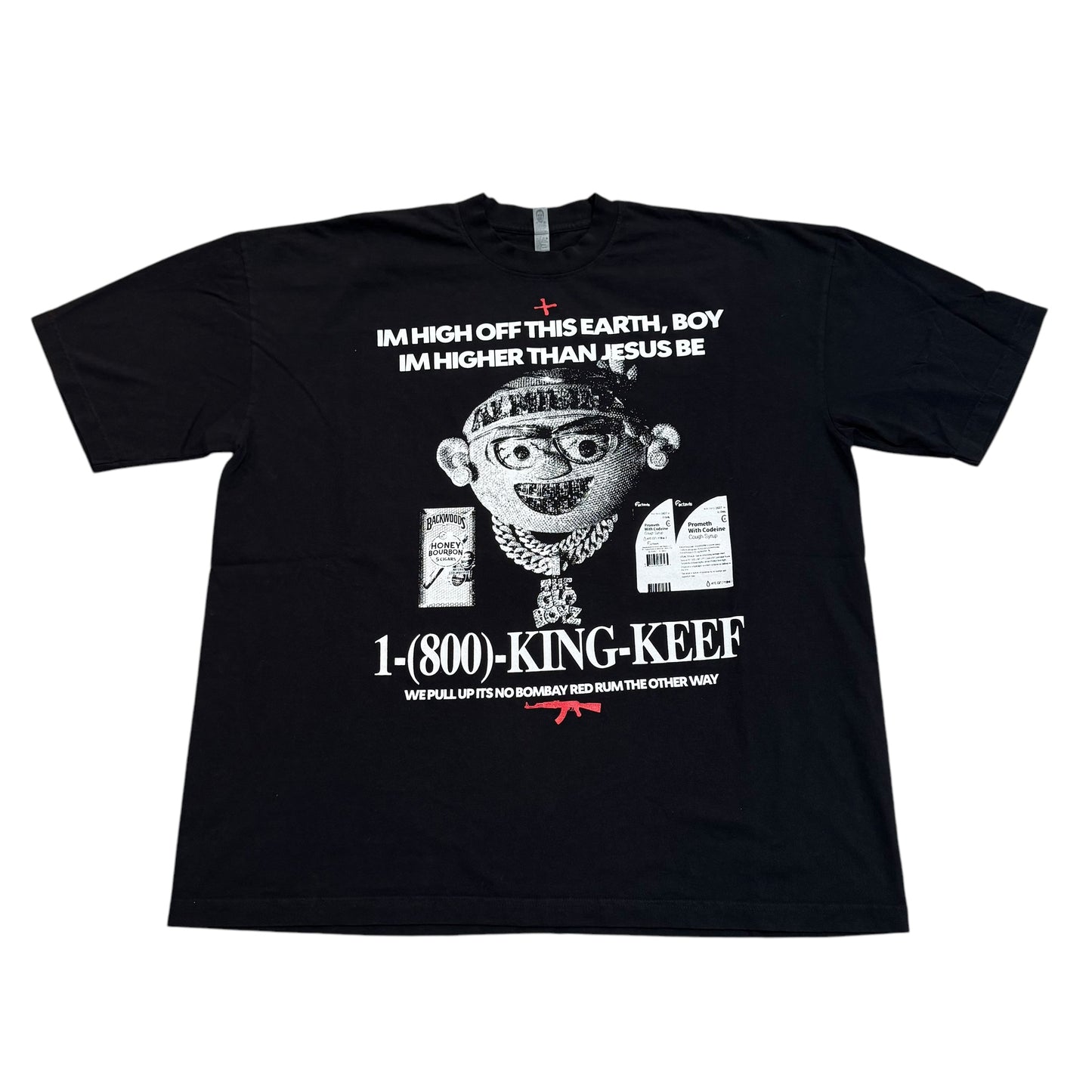 Chief Keef 1-800-King-Keef T-Shirt BRAND NEW (XXL)