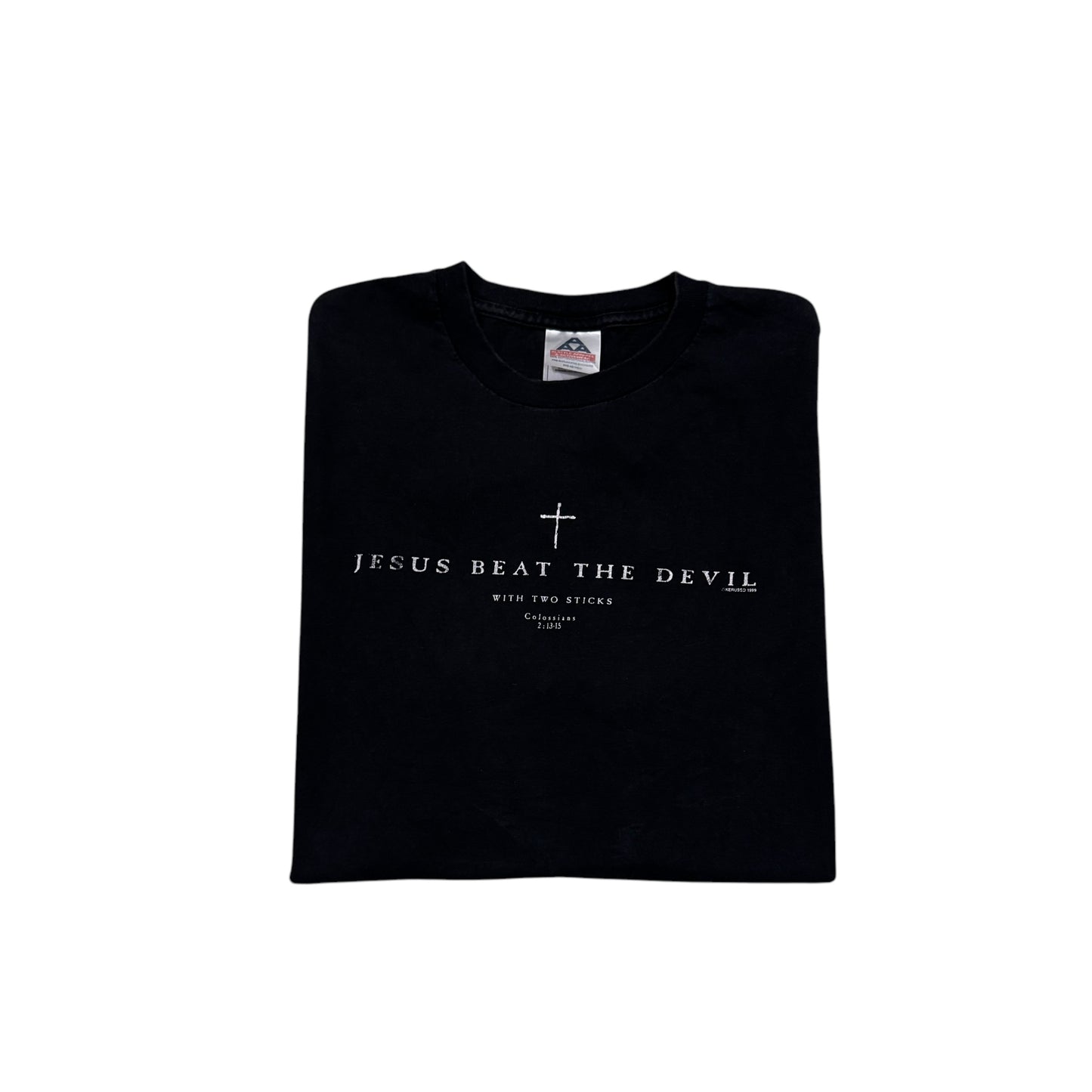 Jesus Beat The Devil T-Shirt 1999 (Large)