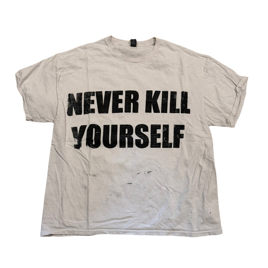 Never Kill Yourself Studio T-Shirt (XL) PERSONALS COLLECTION