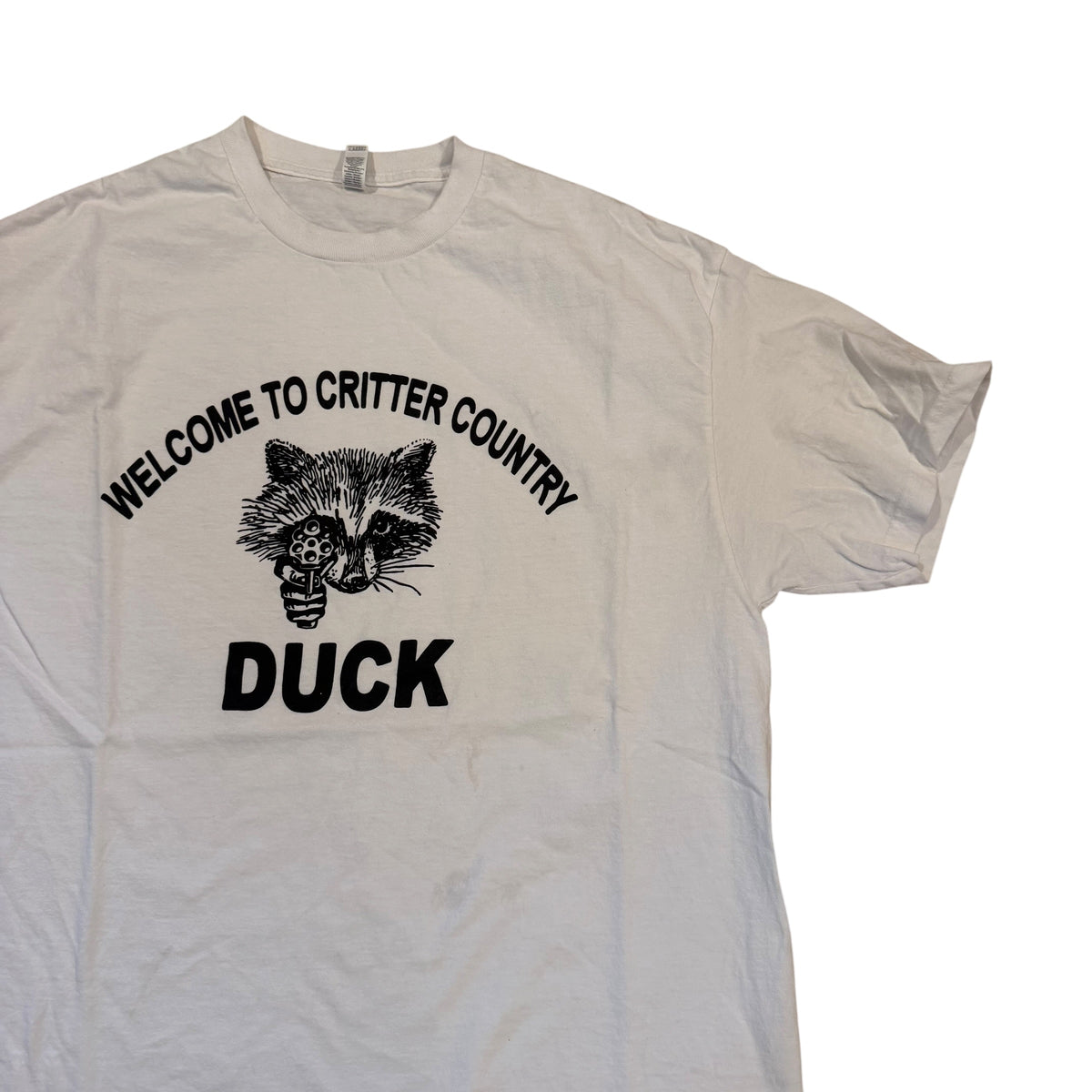 Mud Garments Welcome To Critter Country T-Shirt (XL) PERSONALS COLLECTION