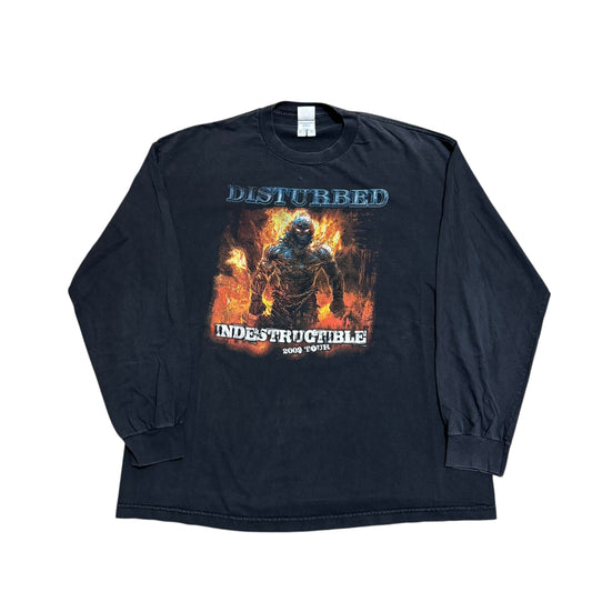 Disturbed Indestructible 2009 Tour Long Sleeve T-Shirt (XL)
