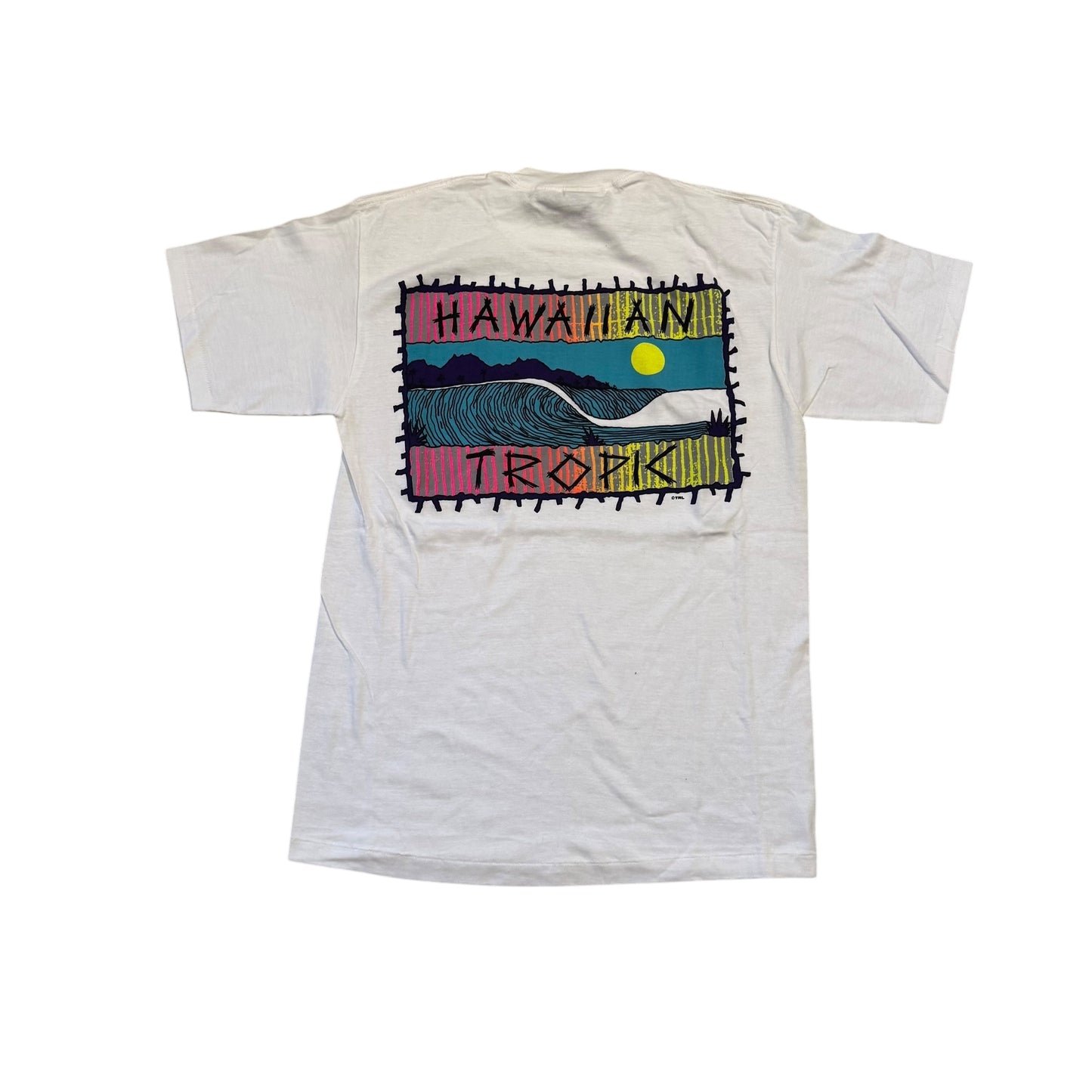 Hawaiian Tropic T-Shirt 90s (Large) [ REAL SHOPPER EXCLUSIVE ]