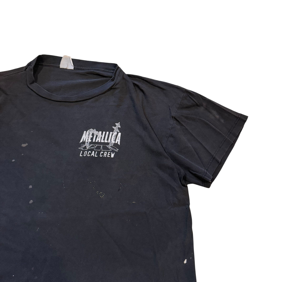 Metallica Local Thrashed Crew T-Shirt 90s (Boxy XL) PERSONALS COLLECTION