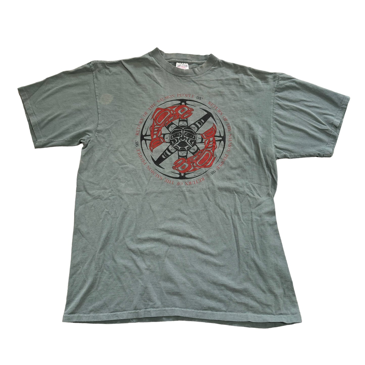 Salmon Homecoming Celebration T-Shirt 1995 (XL)