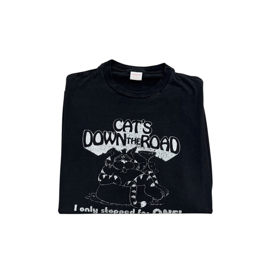 Cats Down The Road T-Shirt 90s (XXXL) PERSONALS COLLECTION