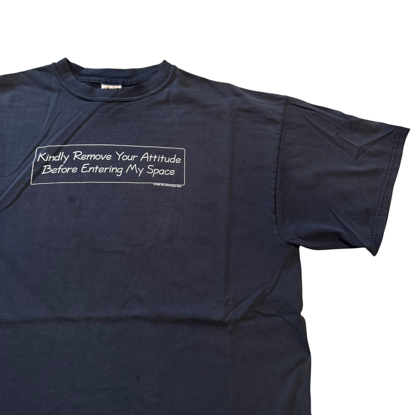 Kindly Remove Your Attitude T-Shirt 90s (XXL) PERSONALS COLLECTION