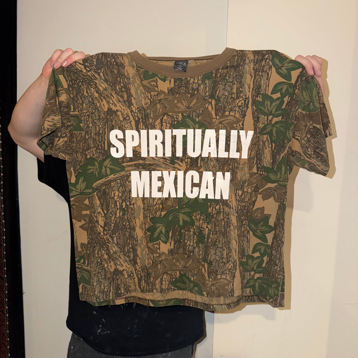 Spiritually Mexican Camo T-Shirt (XL)