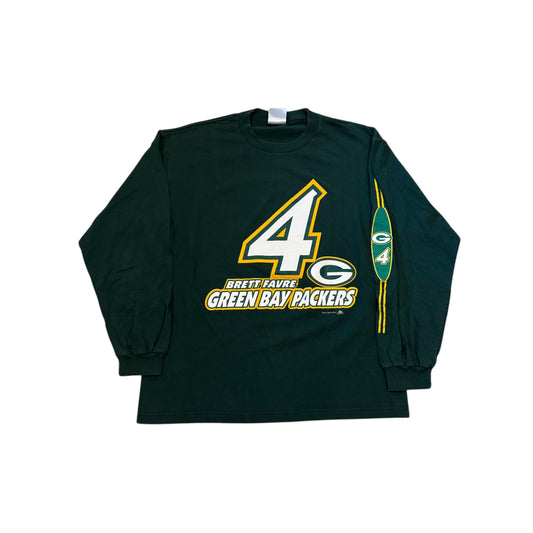 Green Bay Packers Long Sleeve T-Shirt 2001 (Large) [ REAL SHOPPER EXCLUSIVE ]