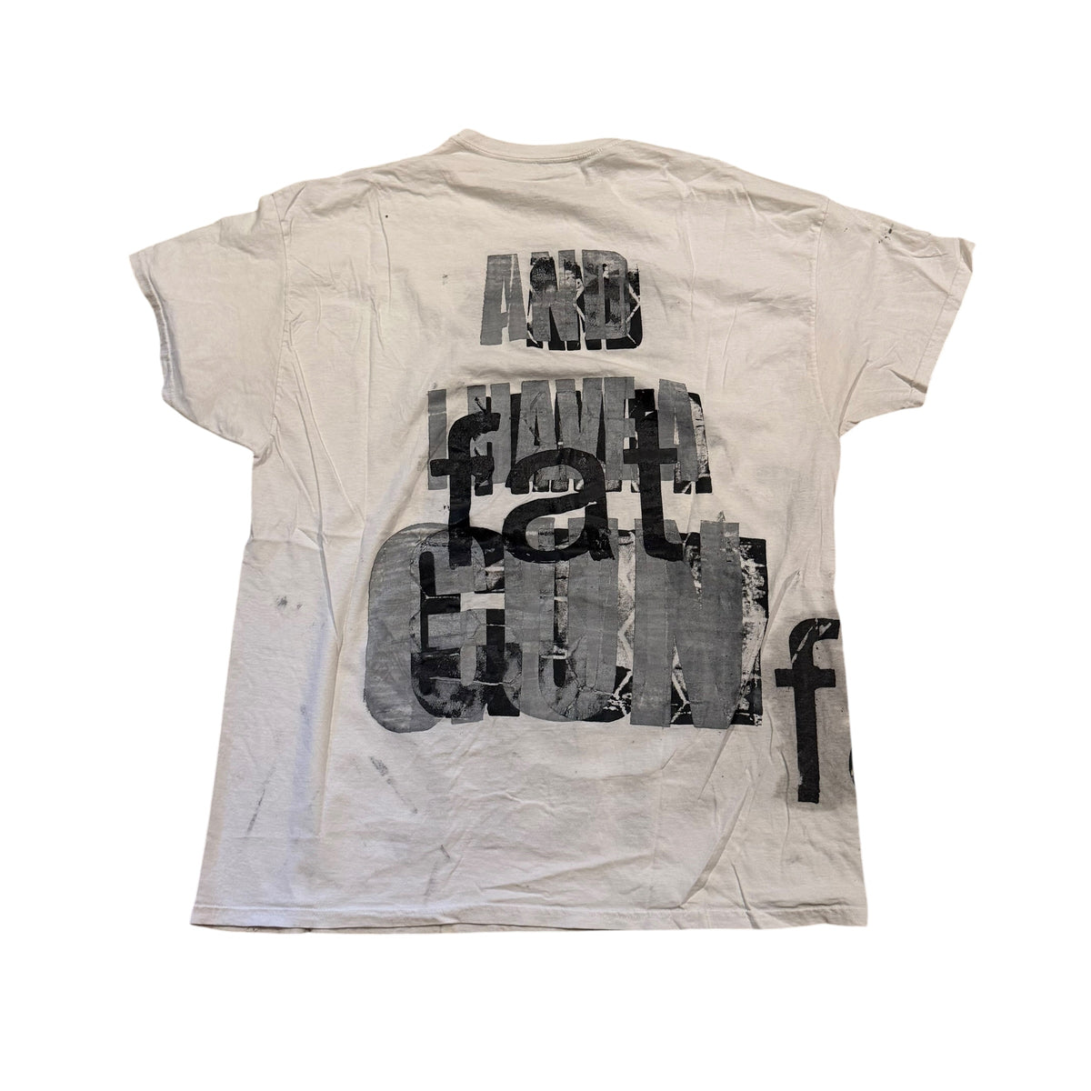 Fat And I Have A Gun Studio T-Shirt (XXL) PERSONALS COLLECTION