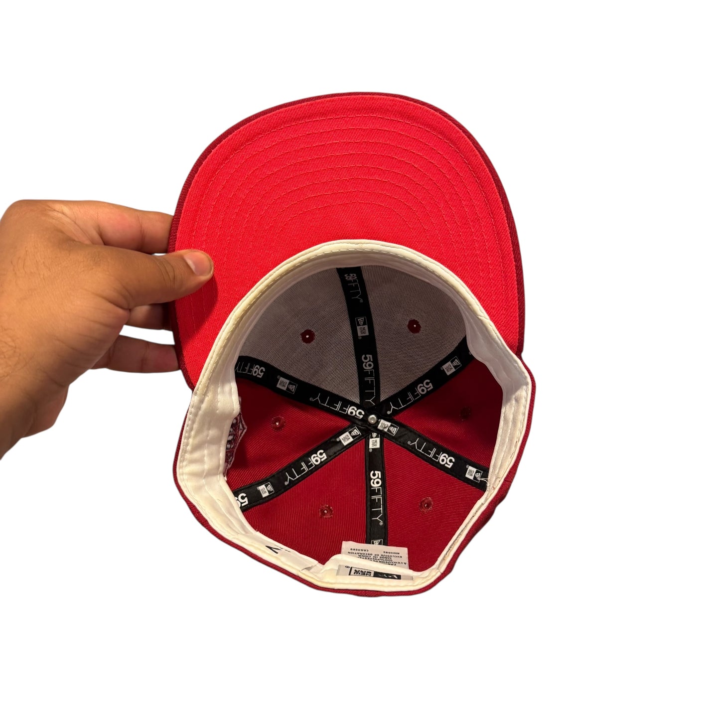 Atlanta Braves New Era Hat (Size 7) [ REAL SHOPPER EXCLUSIVE ]
