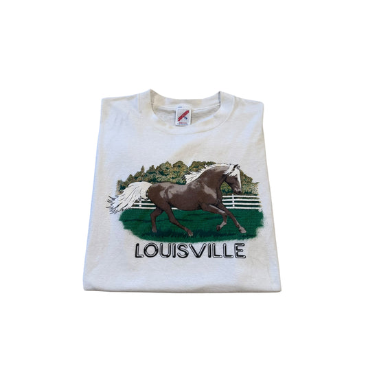 Louisville Horse T-Shirt 90s (Large) [ REAL SHOPPER EXCLUSIVE ]