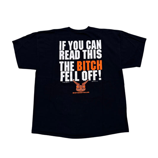 If You Can Read This The BITCH Fell Off T-Shirt 2000s (XL) PERSONALS COLLECTION