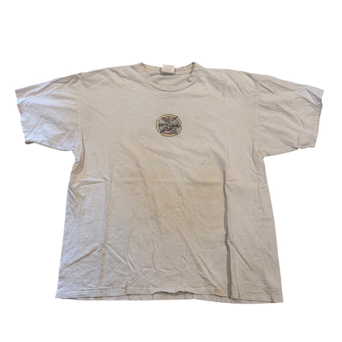 Nike Hoops Thrashed T-Shirt 90s (XL) PERSONALS COLLECTION
