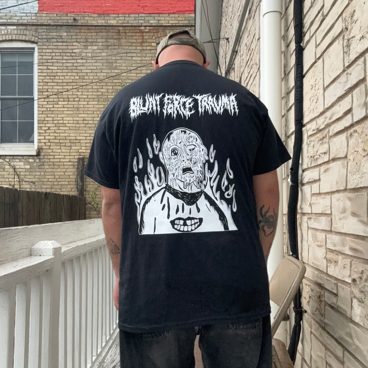 KARMA KILLS WITH BLUNT FORCE TRAUMA T-SHIRT