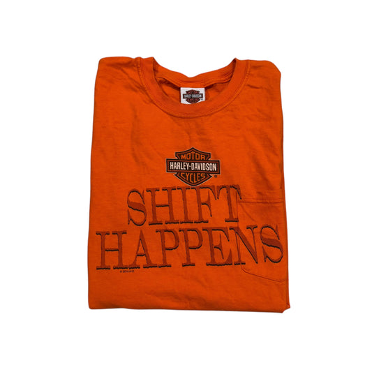 Harley Davidson Shift Happens T-Shirt (Medium)