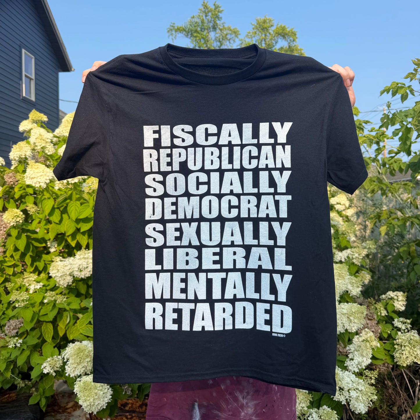 Fiscally Republican… Mentally Retarded T-Shirt