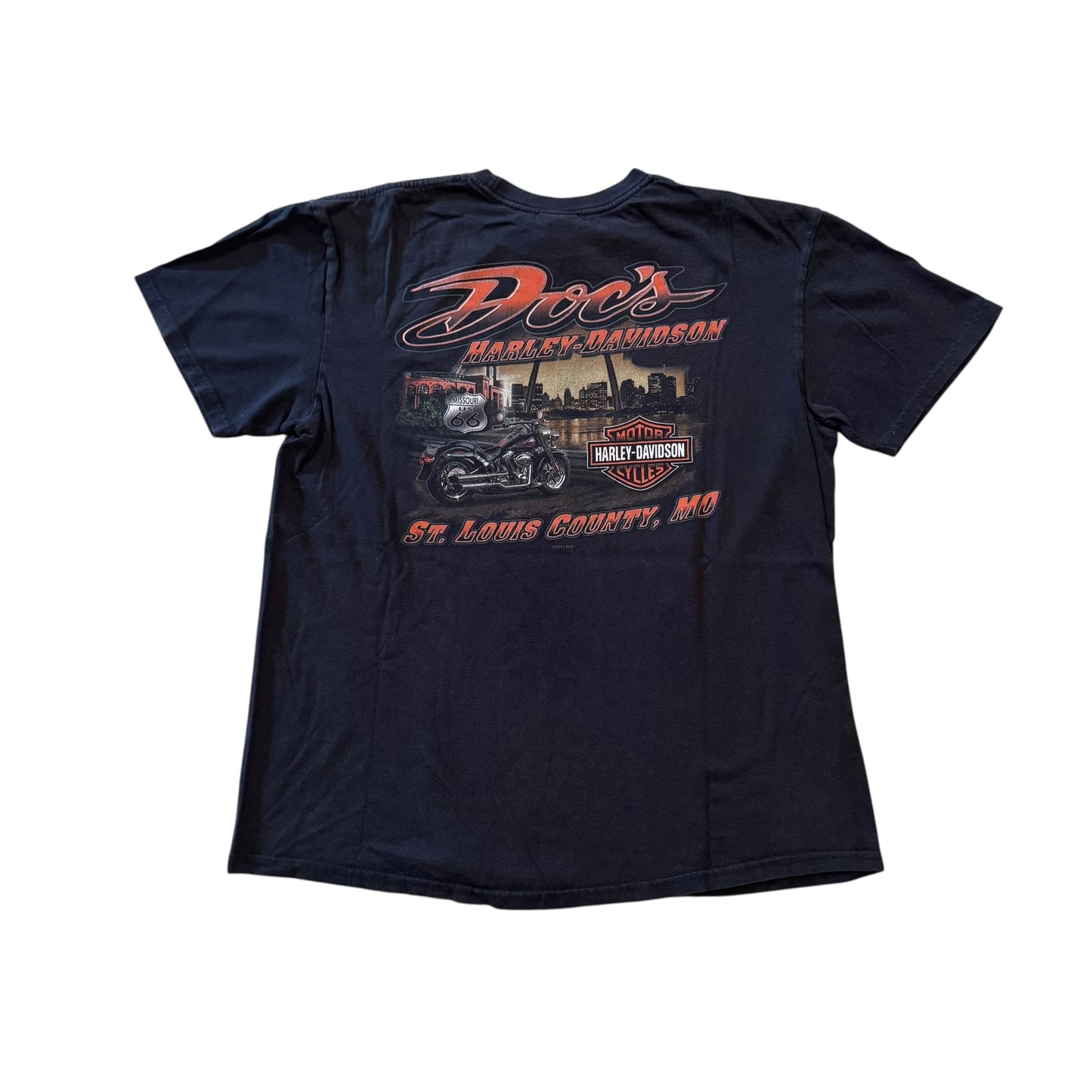 Harley Davidson Of St. Louis, Missouri T-Shirt 2011 (XL) [ REAL SHOPPER EXCLUSIVE ]