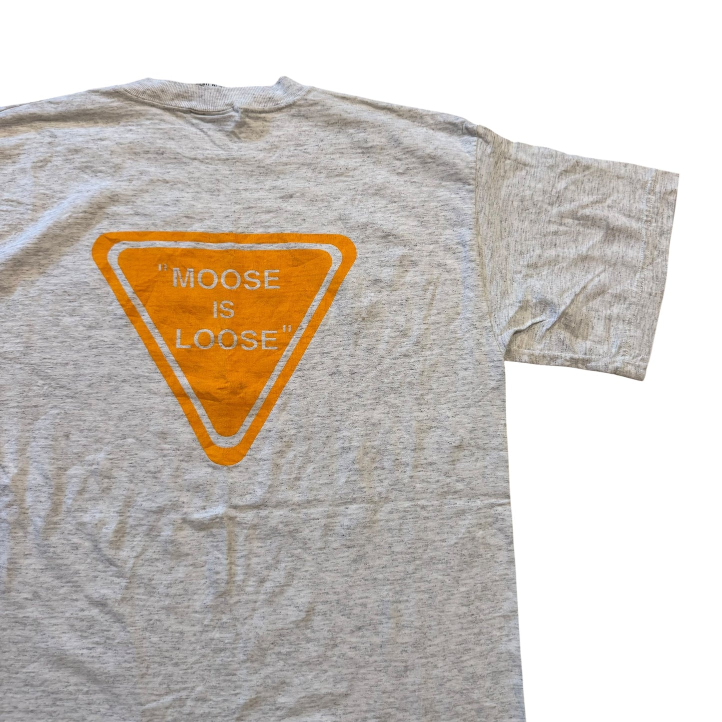 Moose On The Lose Air Force Base T-Shirt 90s (Large)