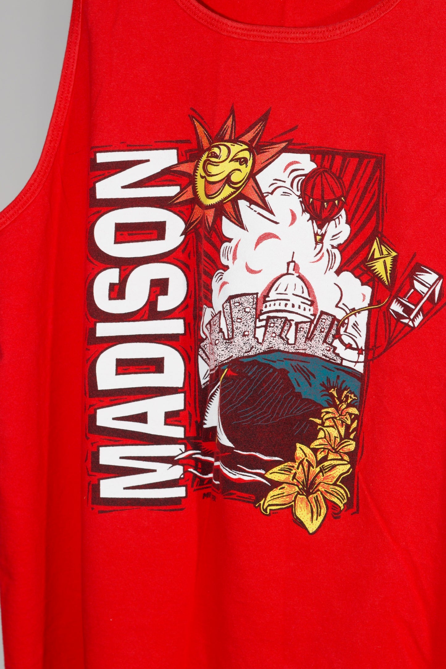 Madison Wisconsin Tank Top 90s (Large) [ REAL SHOPPER EXCLUSIVE ]