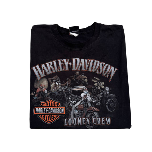Harley Davidson Looney Tunes T-Shirt 2000s (XL)