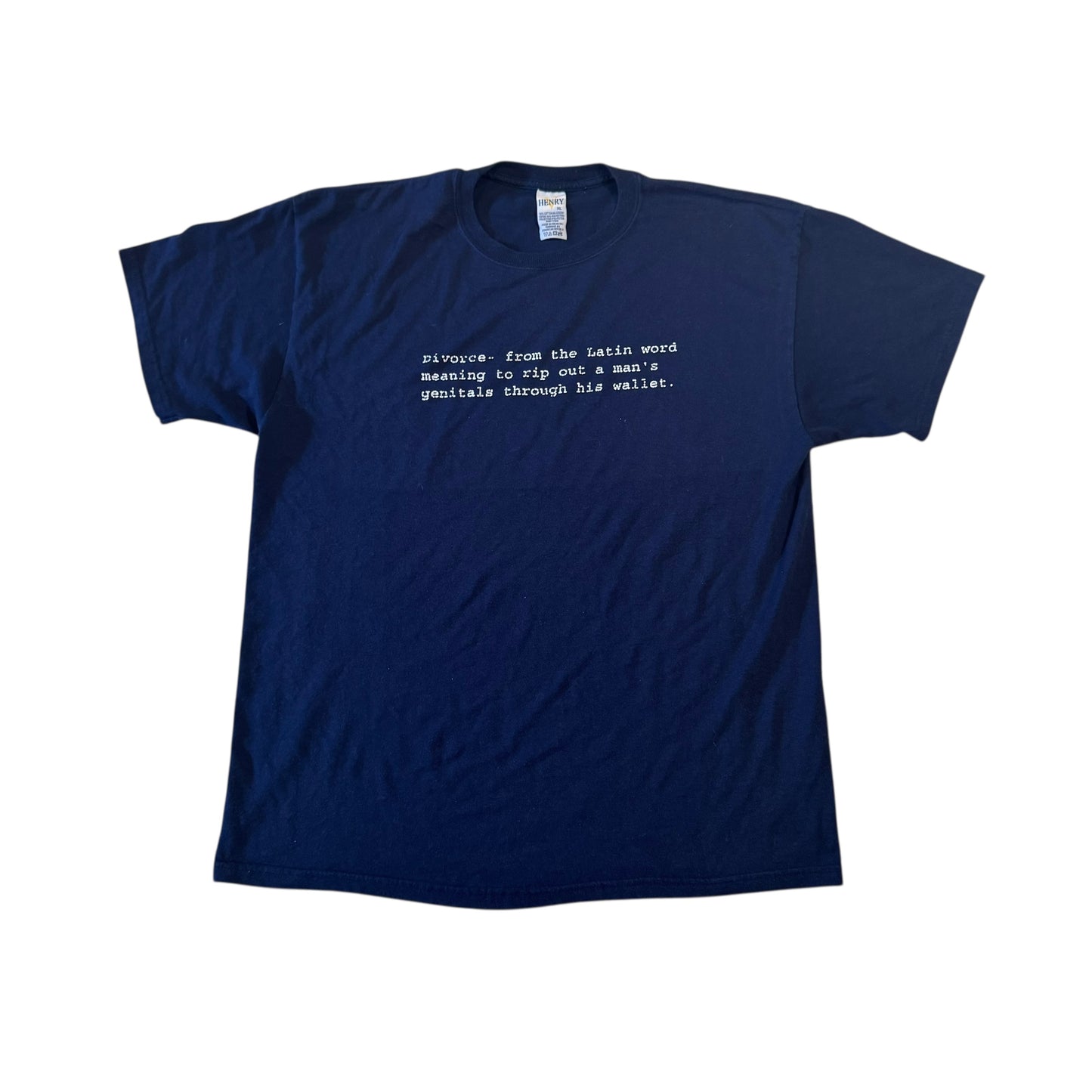 Divorce Is Like… T-Shirt 90s (XL) [ REAL SHOPPER EXCLUSIVE ]