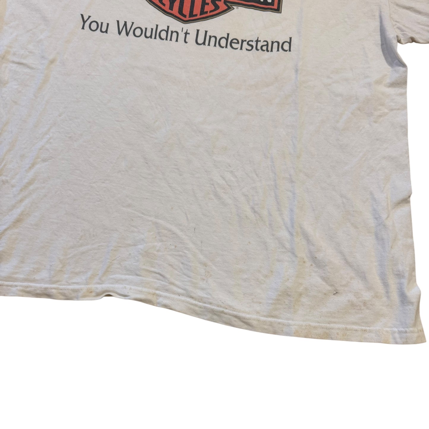 Harley Davidson If I Have To Explain… T-Shirt 90s (XXXL) [ REAL SHOPPER EXCLUSIVE ]