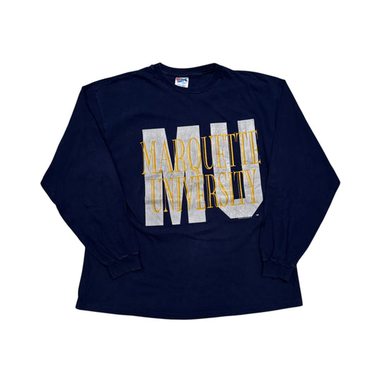Marquette University Long Sleeve T-Shirt 90s (XL)