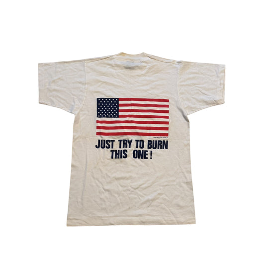 Just Try To Burn This One T-Shirt 90s (Medium) [ REAL SHOPPER EXCLUSIVE ]