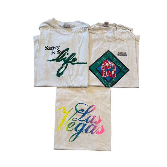 3 Vintage T-Shirt Bundle (SIZES IN DESCRIPTION) [ REAL SHOPPER EXCLUSIVE ]