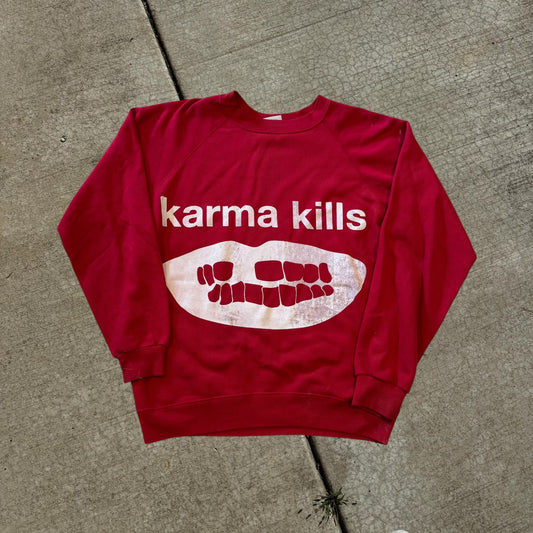 Karma Kills… AND I HAVE A GUN 1/1 Crewneck (Large)