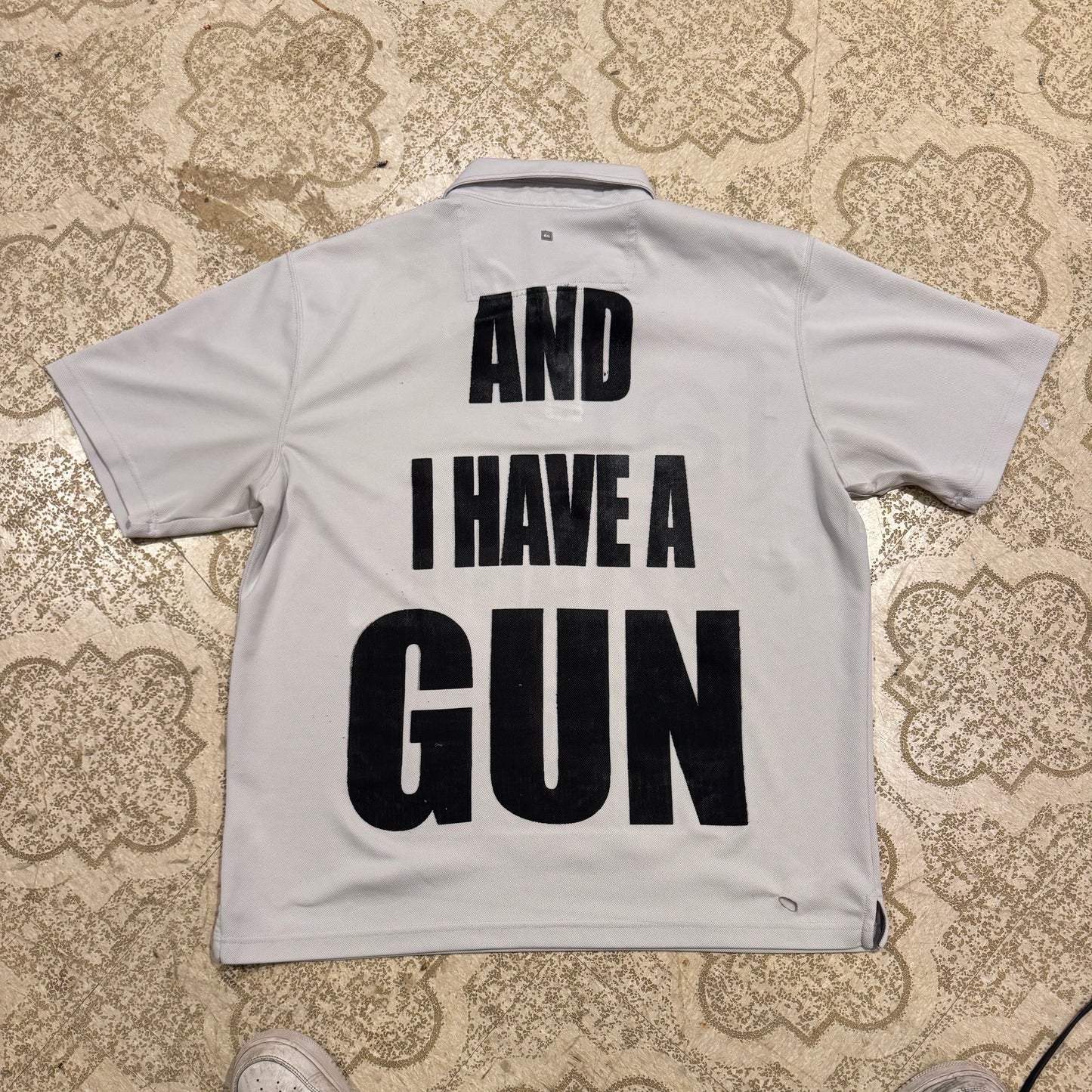 Fat Retard Faggot 1/1 Polo T-Shirt (XXL)