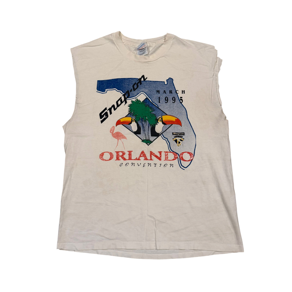 Snap On Orlando Cut Off T-Shirt (Large) PERSONALS COLLECTION