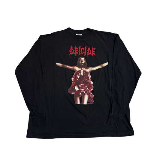 Deicide Once Upon The Cross Long Sleeve T-Shirt 90s (XL)