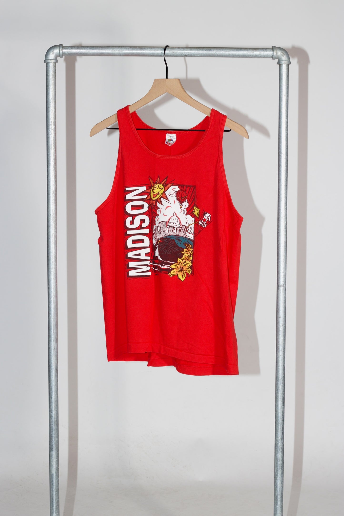 Madison Wisconsin Tank Top 90s (Large) [ REAL SHOPPER EXCLUSIVE ]